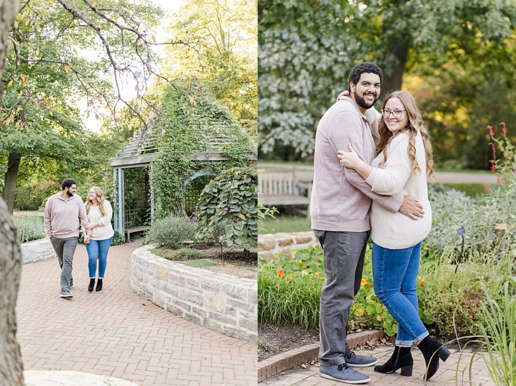 Fall engagement session at Innis woods