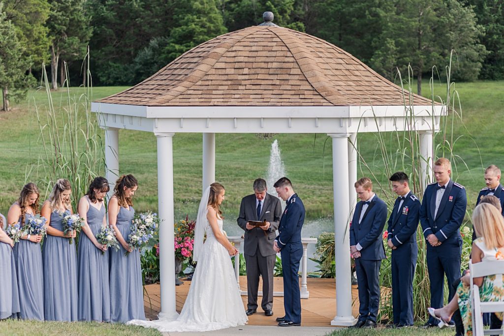 Wedding at Cedar Springs Pavilion