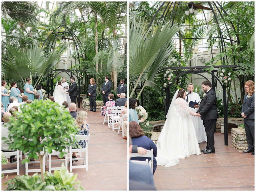 Franklin Park Conservatory wedding