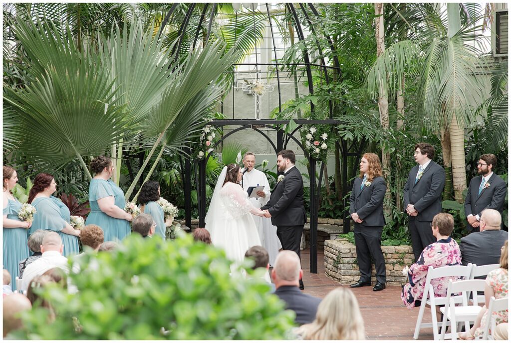 Franklin Park Conservatory wedding